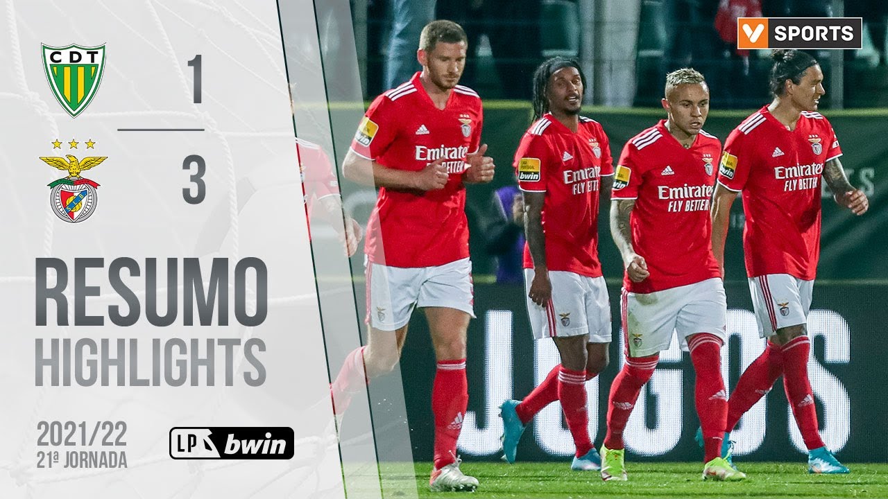 , Highlights | Resumo: Tondela 1-3 Benfica (Liga 21/22 #21)