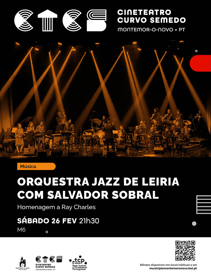 Orquestra Jazz de Leiria com Salvador Sobral – Homenagem a Ray Charles
