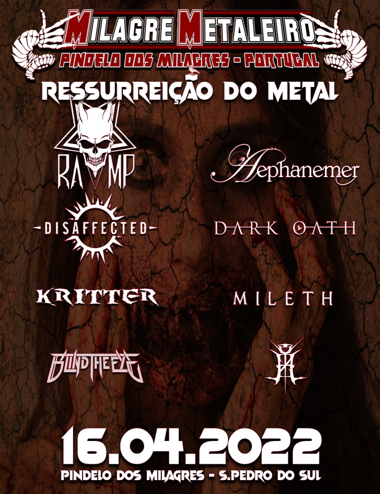 , Ressureição do Metal 2022 – Indoor Festival