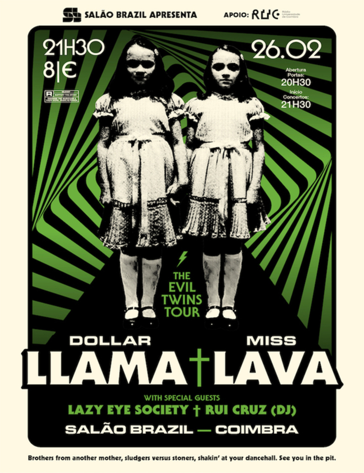 , Evil Twins Tour | Dollar LLama + Miss Lava + Lazy Eye Society