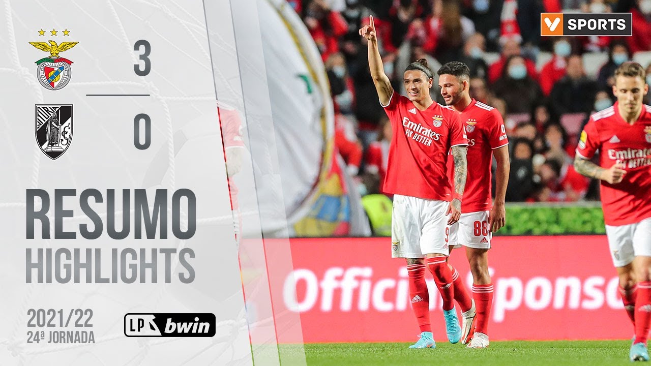 , Highlights | Resumo: Benfica 3-0 Vitória SC (Liga 21/22 #24)