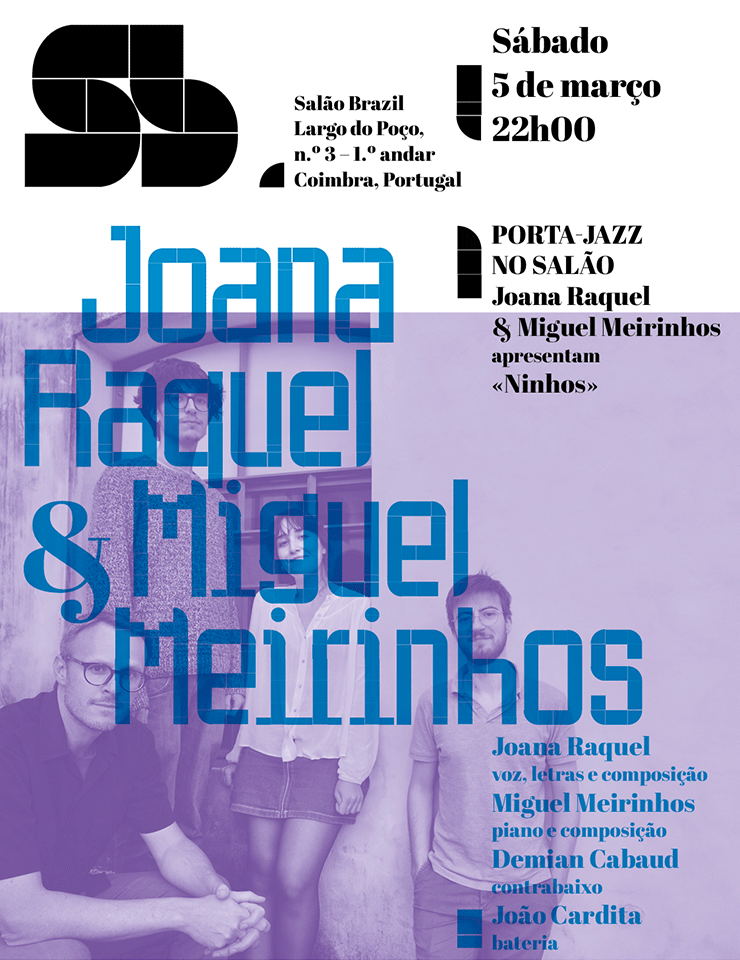 Joana Raquel & Miguel Meirinhos “Ninhos”, com Demian Cabaud e Jo&atilde;o Car