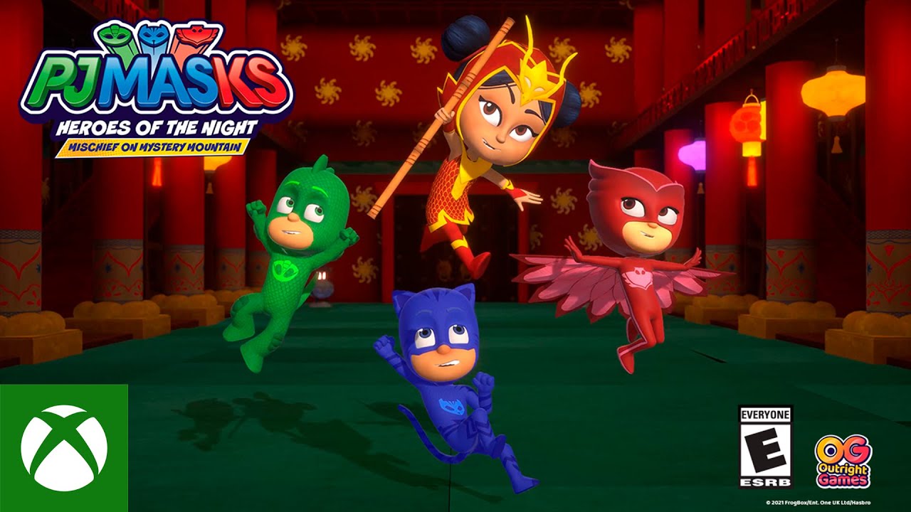 PJ Masks: Heroes of the Night - Mischief on Mystery Mountain DLC Trailer, PJ Masks: Heroes of the Night &#8211; Mischief on Mystery Mountain DLC Trailer