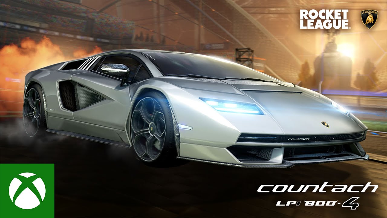 , Rocket League Lamborghini Countach LPI 800-4 Trailer
