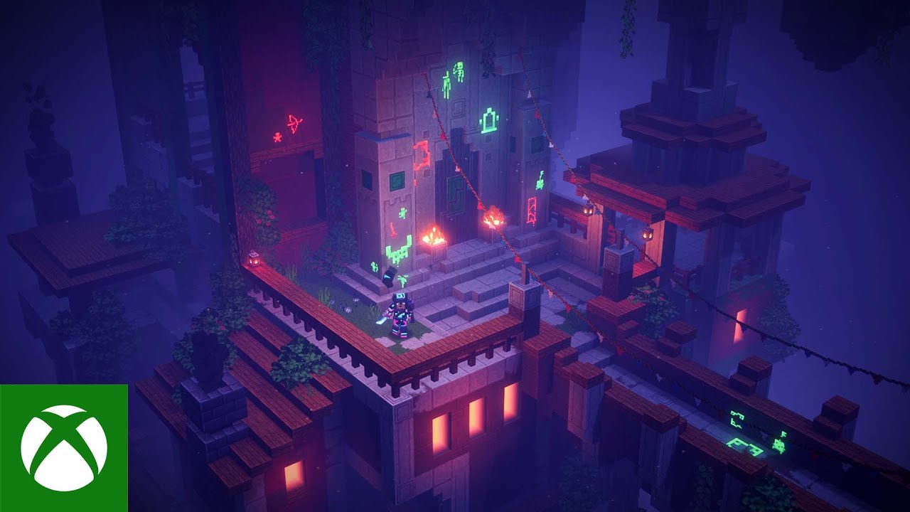 Minecraft Dungeons: Luminous Night – Official Trailer, Minecraft Dungeons: Luminous Night – Trailer Oficial