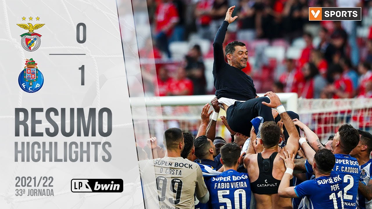 Highlights | Resumo: Benfica 0-1 FC Porto (Liga 21/22 #33)