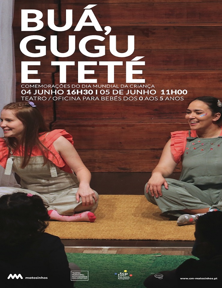 Bu&aacute;, Gugu e Tet&eacute; – Oficina para Beb&eacute;s