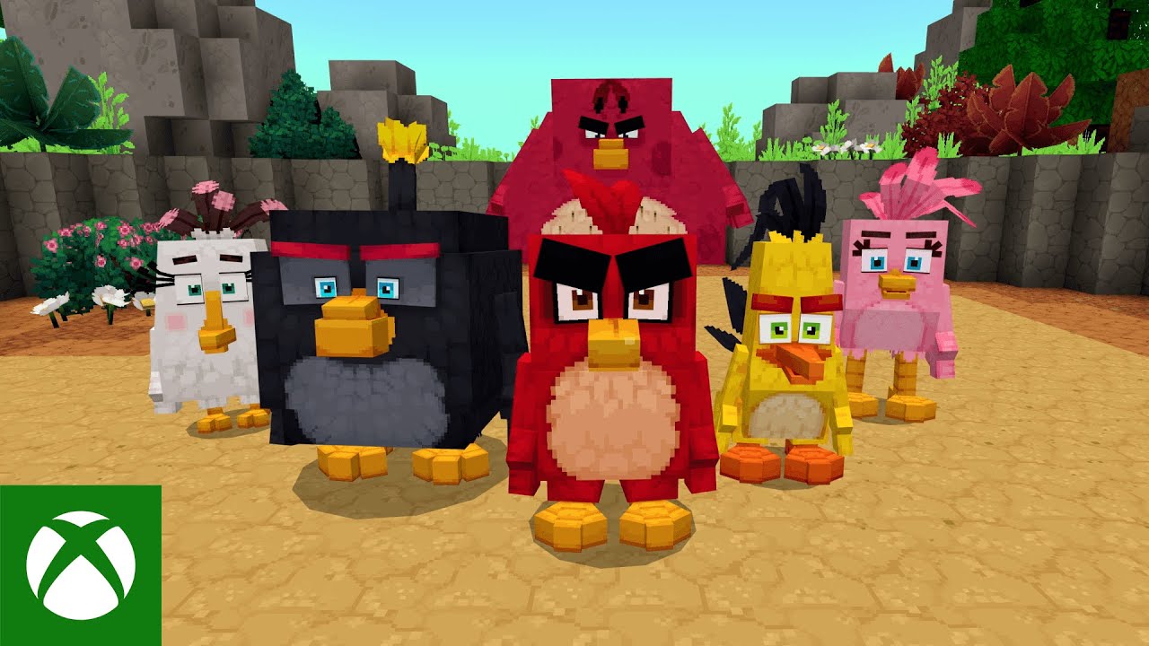 Minecraft Angry Birds Trailer, Minecraft Angry Birds Trailer