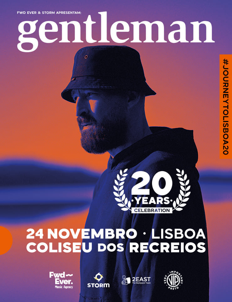 , GENTLEMAN &#8211; 20 ANOS