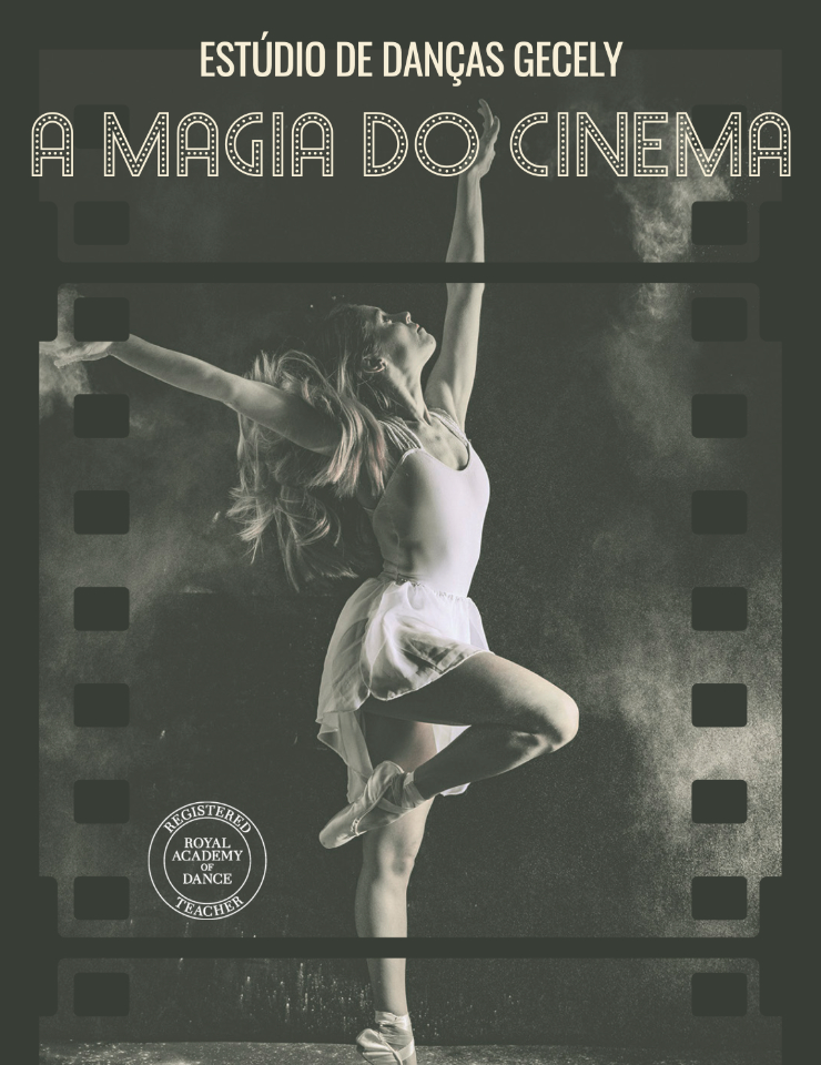 , Dança- A magia do Cinema &#8211; Estúdio Dança Gecely