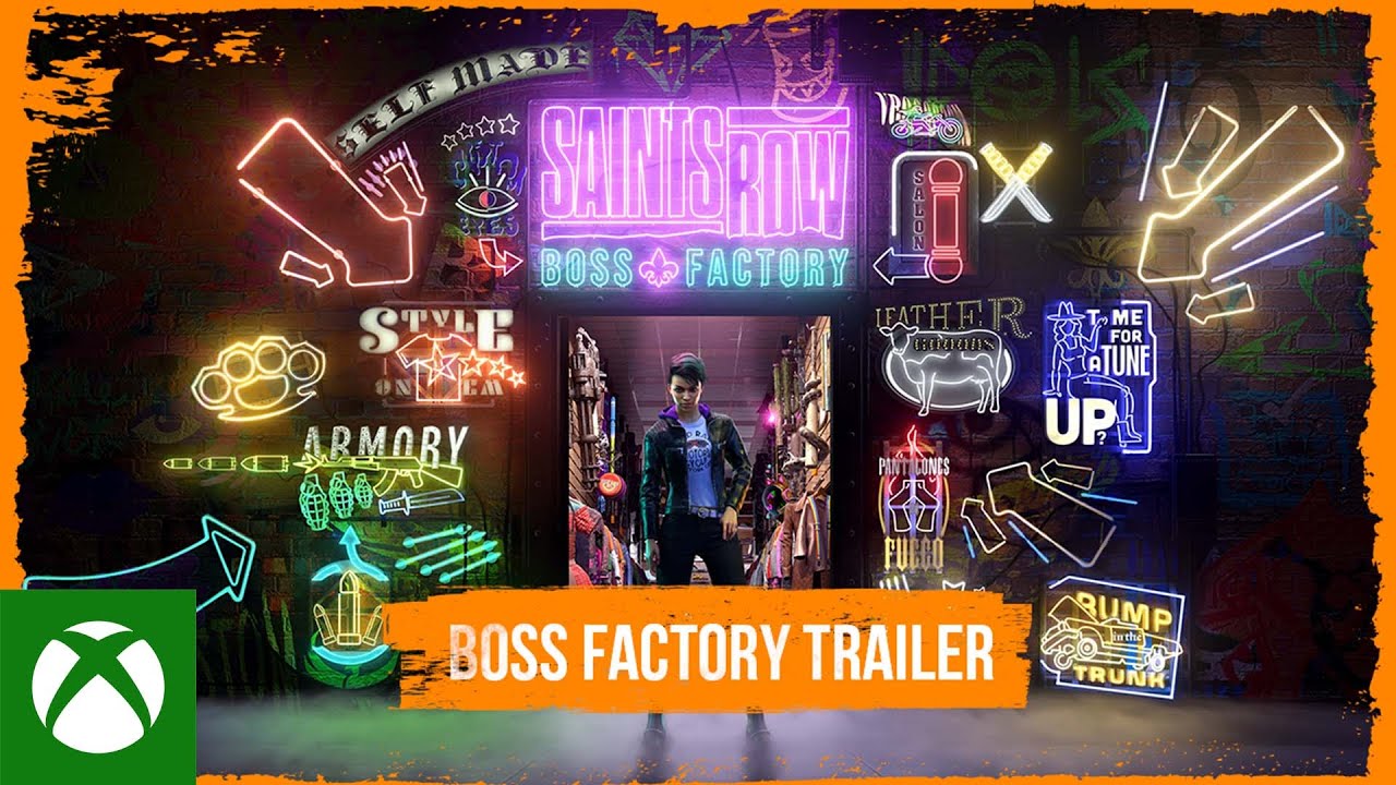 SAINTS ROW – Boss Factory Trailer, SAINTS ROW – Boss Factory Trailer