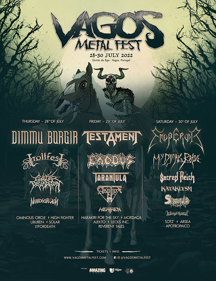 , Vagos Metal Fest &#8211; Passe 2 dias (29 &#038; 30 Julho)