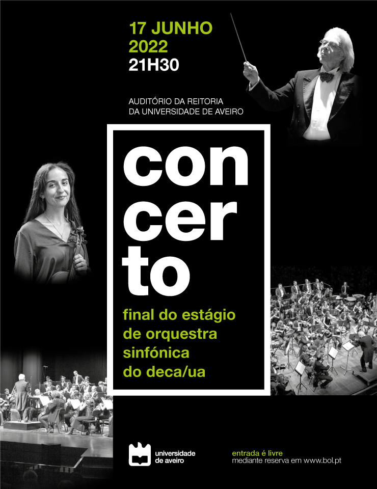 , Concerto Final do Estágio de Orquestra Sinfónica do DeCA – UA