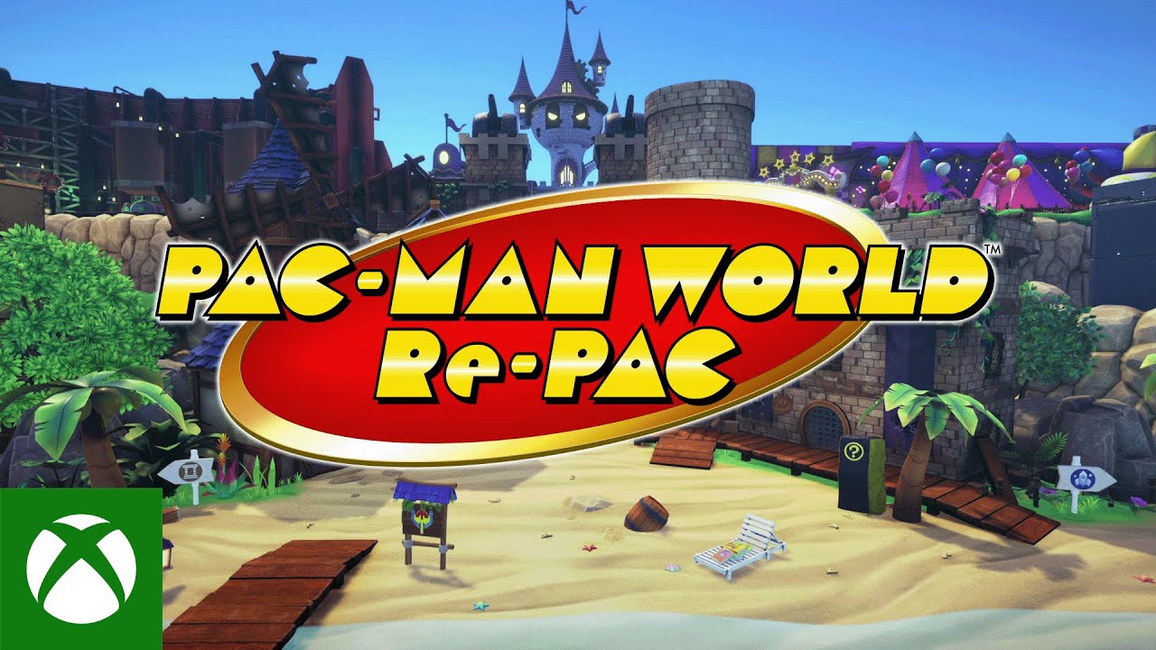 , PAC-MAN WORLD Re-PAC Announcement &amp; Release Date Trailer