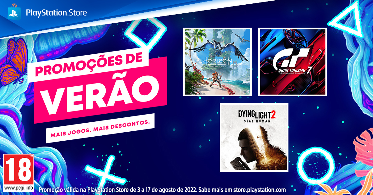 Horizon Forbidden West e Gran Turismo 7 em promo&ccedil;&atilde;o na PlayStation Store
