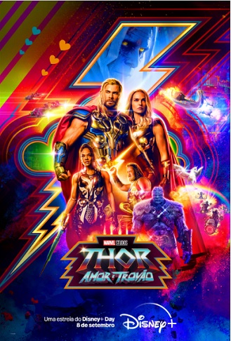 Thor: Amor e Trovão, Thor: Amor e Trovão chega ao Disney+ a 8 de Setembro