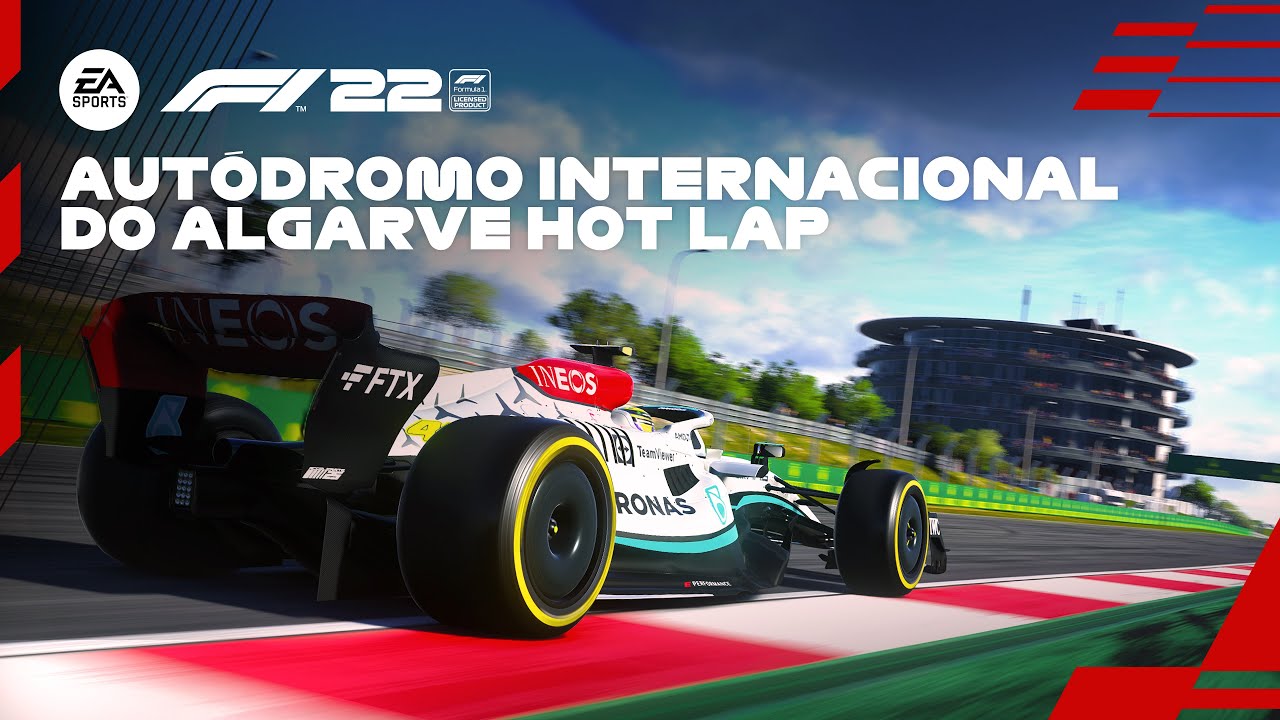 , F1 22 recebeu o Autódromo Internacional de Portimão através duma atualização gratuita