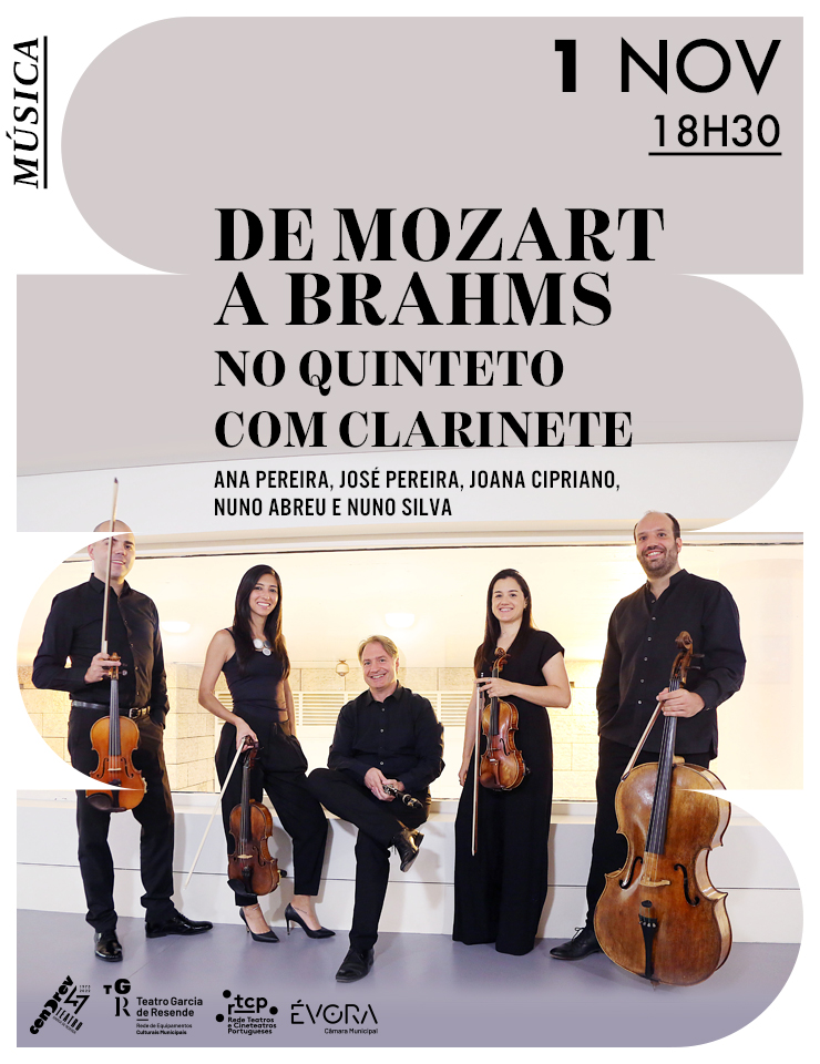 , “De Mozart a Brahms no quinteto com clarinete”