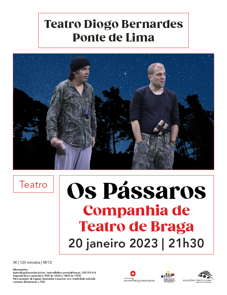 “Os P&aacute;ssaros” Companhia de Teatro de Braga