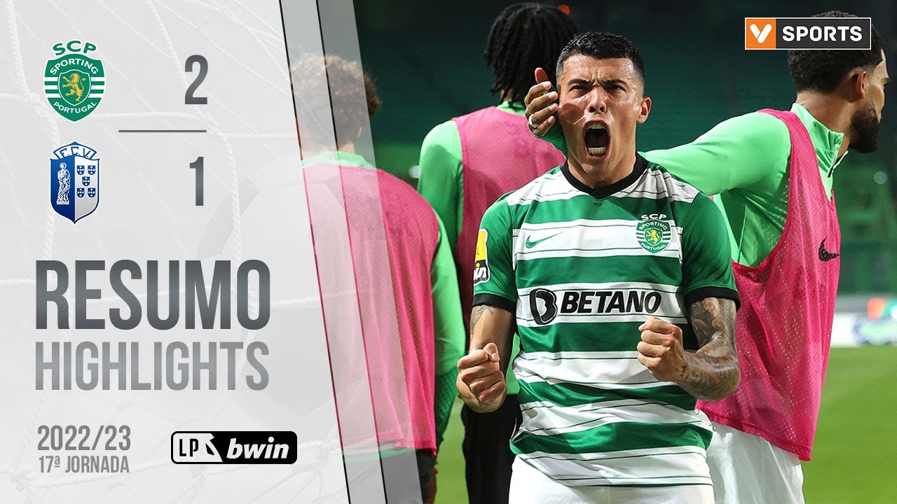 Highlights | Resumo: Sporting 2-1 FC Vizela (Liga 22/23 #17)