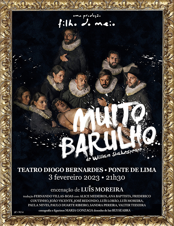 “Muito barulho por nada” de William Shakespeare