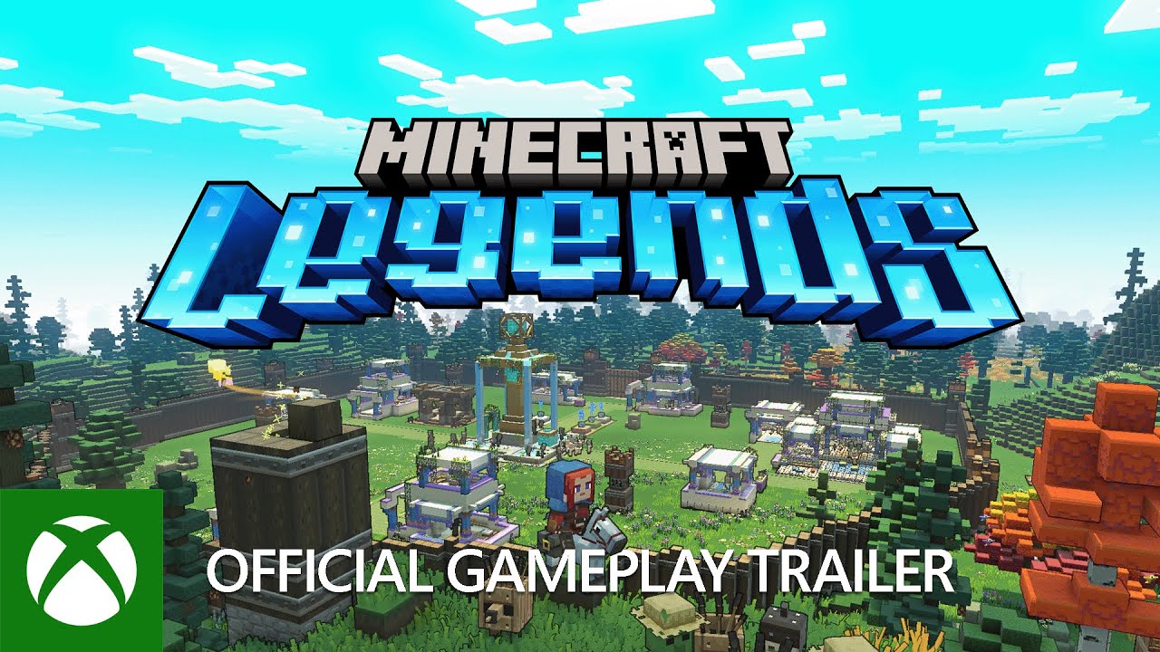 , Minecraft Legends: Official Gameplay Trailer