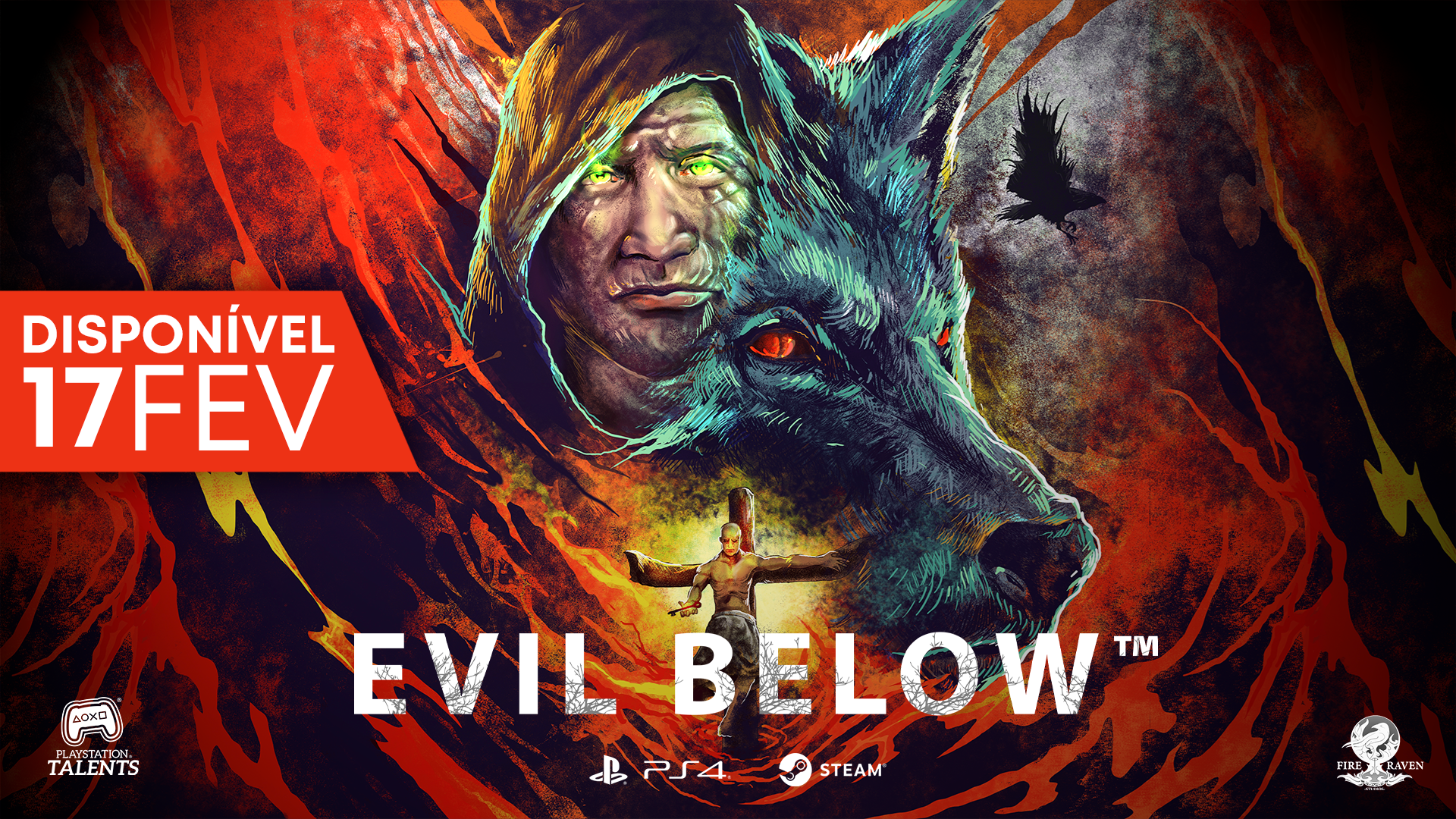 evil below, Evil Below, o Melhor Jogo do PlayStation Talents 2020, sai a 17 de Fevereiro