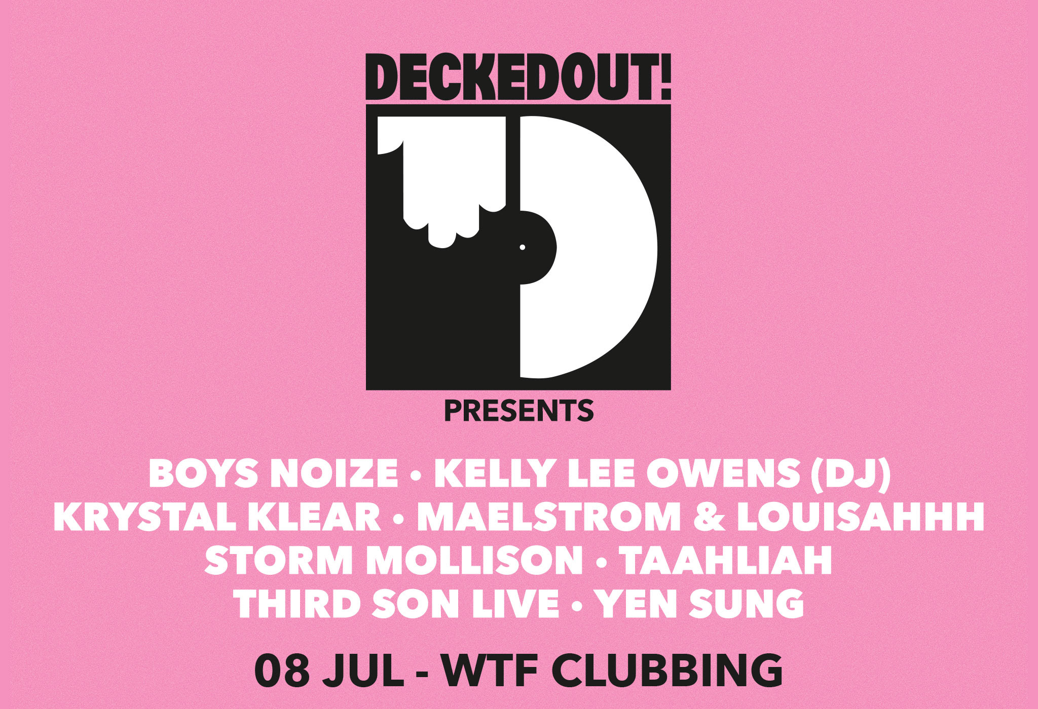 , Palco WTF Clubbing de dia 8 de Julho do NOS Alive fica a cargo da Decked Out!