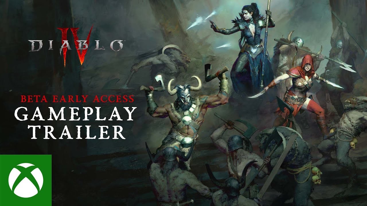 Diablo IV | Beta Early Access Gameplay Trailer, Diablo IV | Beta Early Access Gameplay Trailer