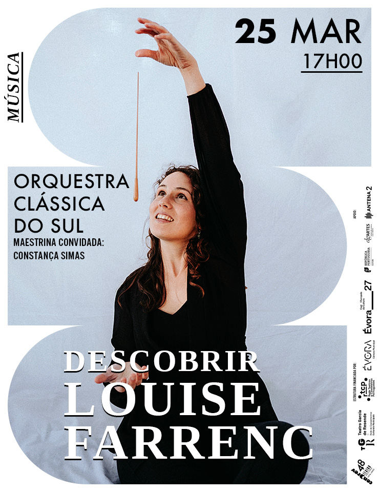 , “Descobrir Louise Farrenc”, pela Orquestra Clássica do Sul (25/03)