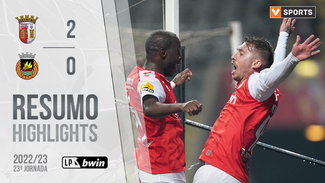 Highlights | Resumo: SC Braga 2-0 Rio Ave (Liga 22/23