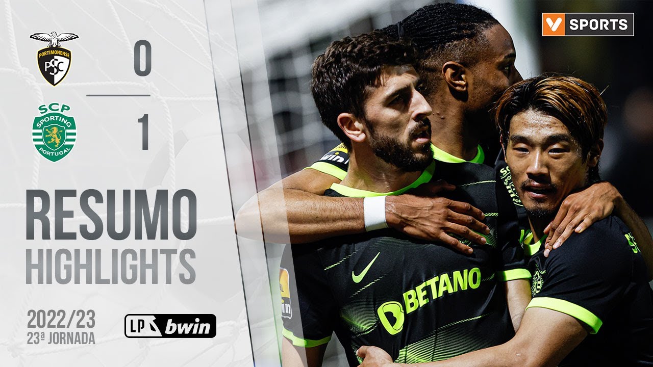 Highlights | Resumo: Portimonense 0-1 Sporting (Liga 22/23 #23)