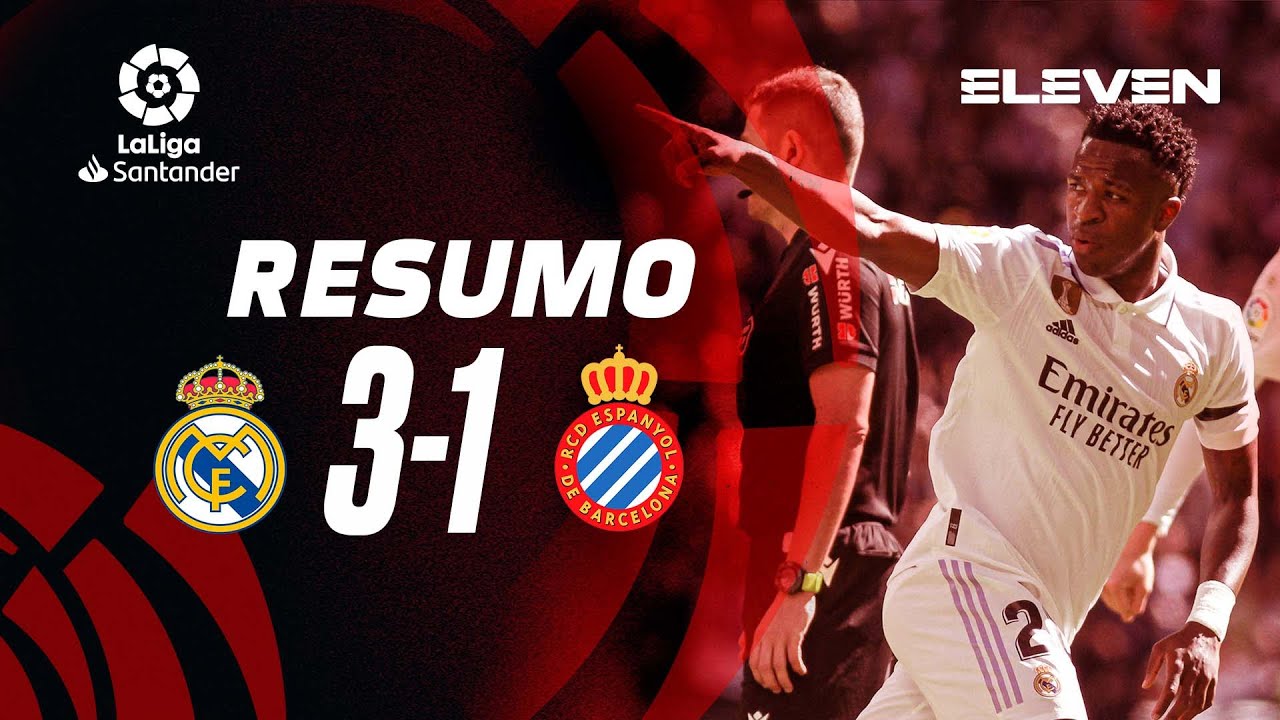 Resumo | Real Madrid 3-1 Espanyol | LaLiga 22/23, Resumo | Real Madrid 3-1 Espanyol | LaLiga 22/23