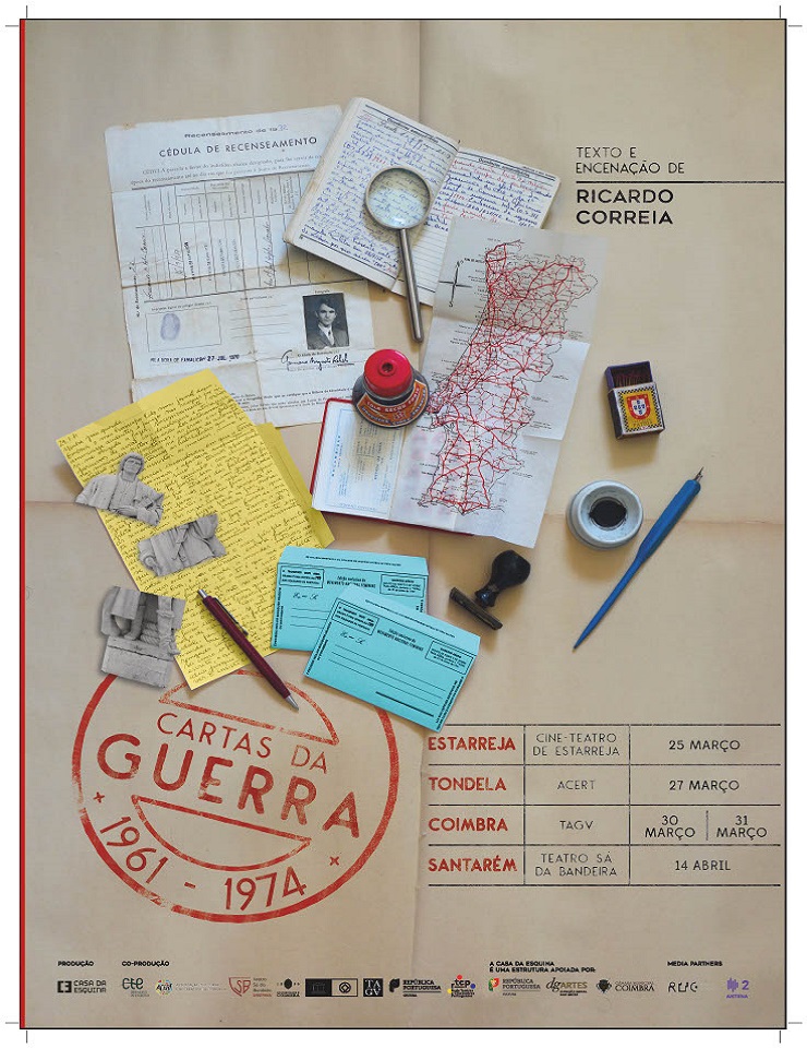 CARTAS DA GUERRA (61-74) – TEATRO