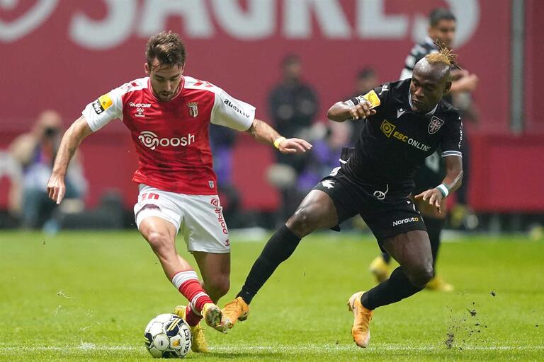 SC Braga pode subir ao segundo lugar da I Liga ao defrontar Casa Pia