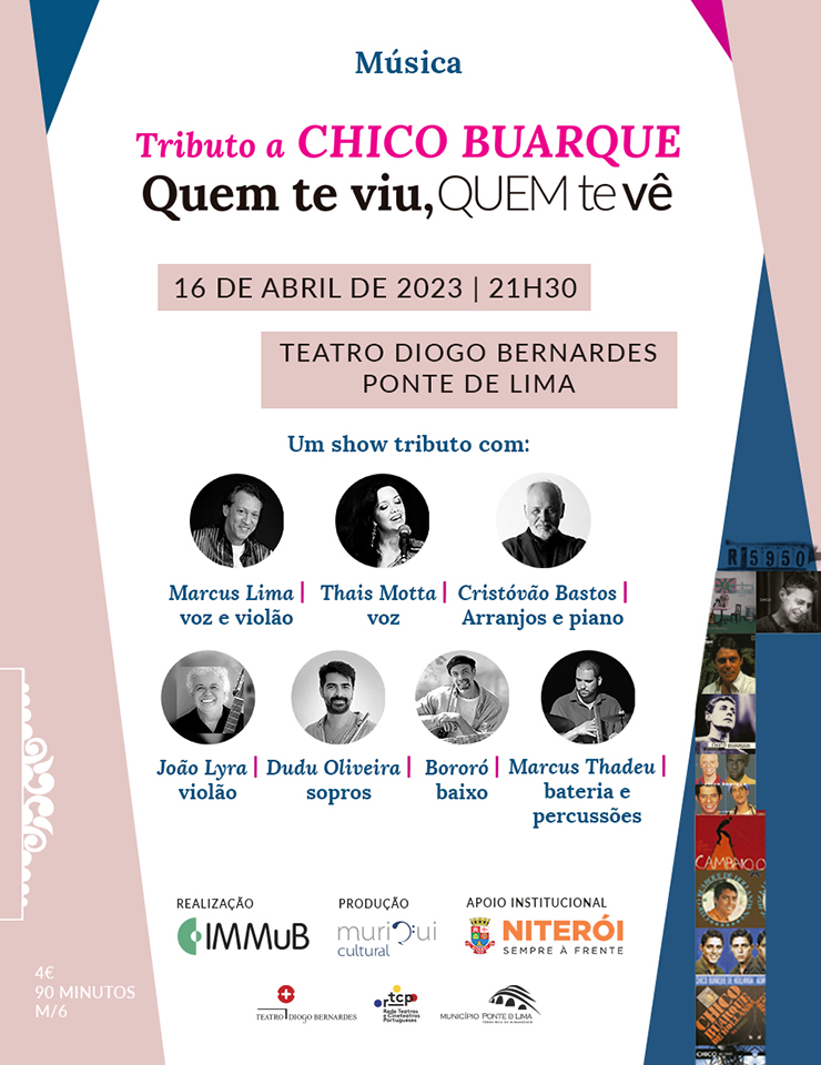 Tributo a Chico Buarque: “Quem te viu, Quem te v&ecirc;”