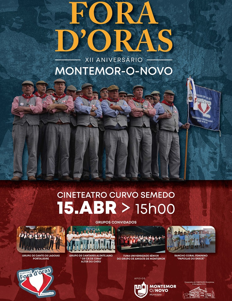 Espet&aacute;culo Comemorativo do 12&ordm; Anivers&aacute;rio do Grupo Coral Fora D&rsquo;Oras