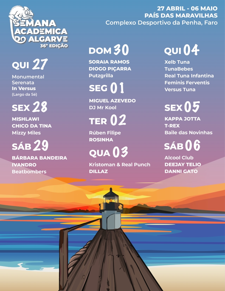 36&ordm; Semana Acad&eacute;mica do Algarve – Passe Semanal