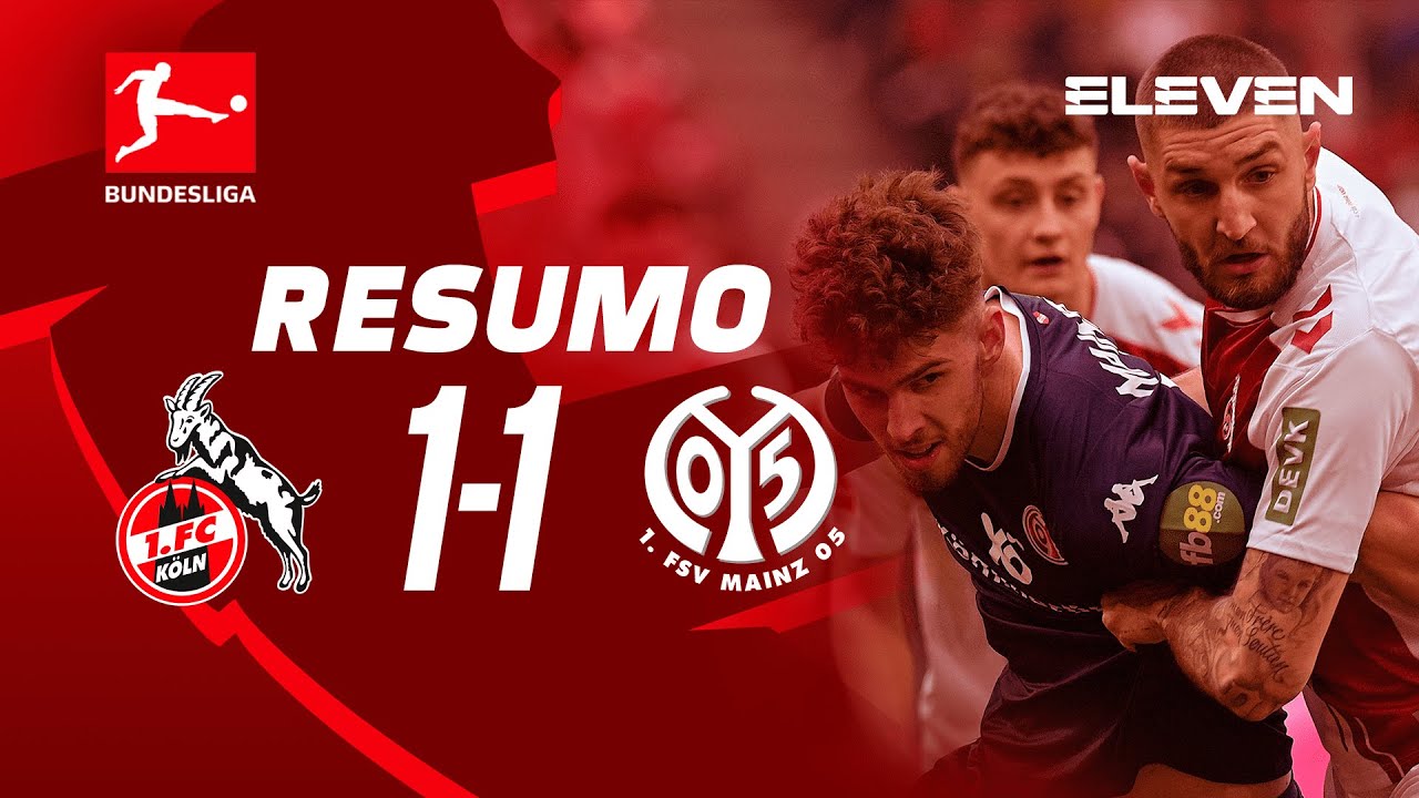 Resumo | K&ouml;ln 1-1 Mainz | Bundesliga 22/23