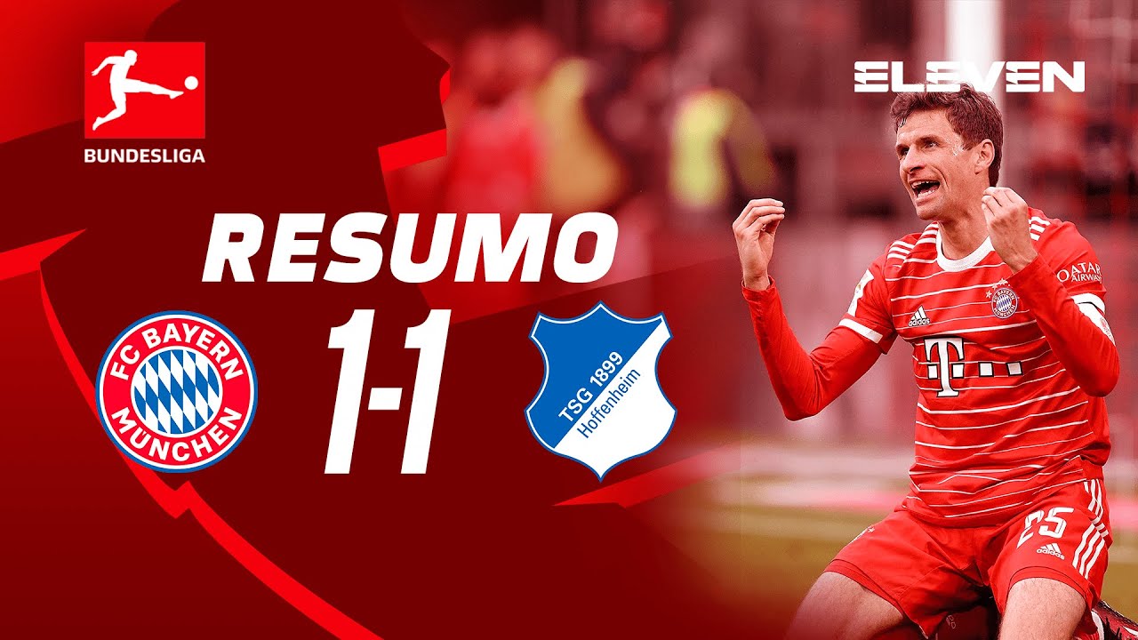 Resumo | Bayern 1-1 Hoffenheim | Bundesliga 22/23