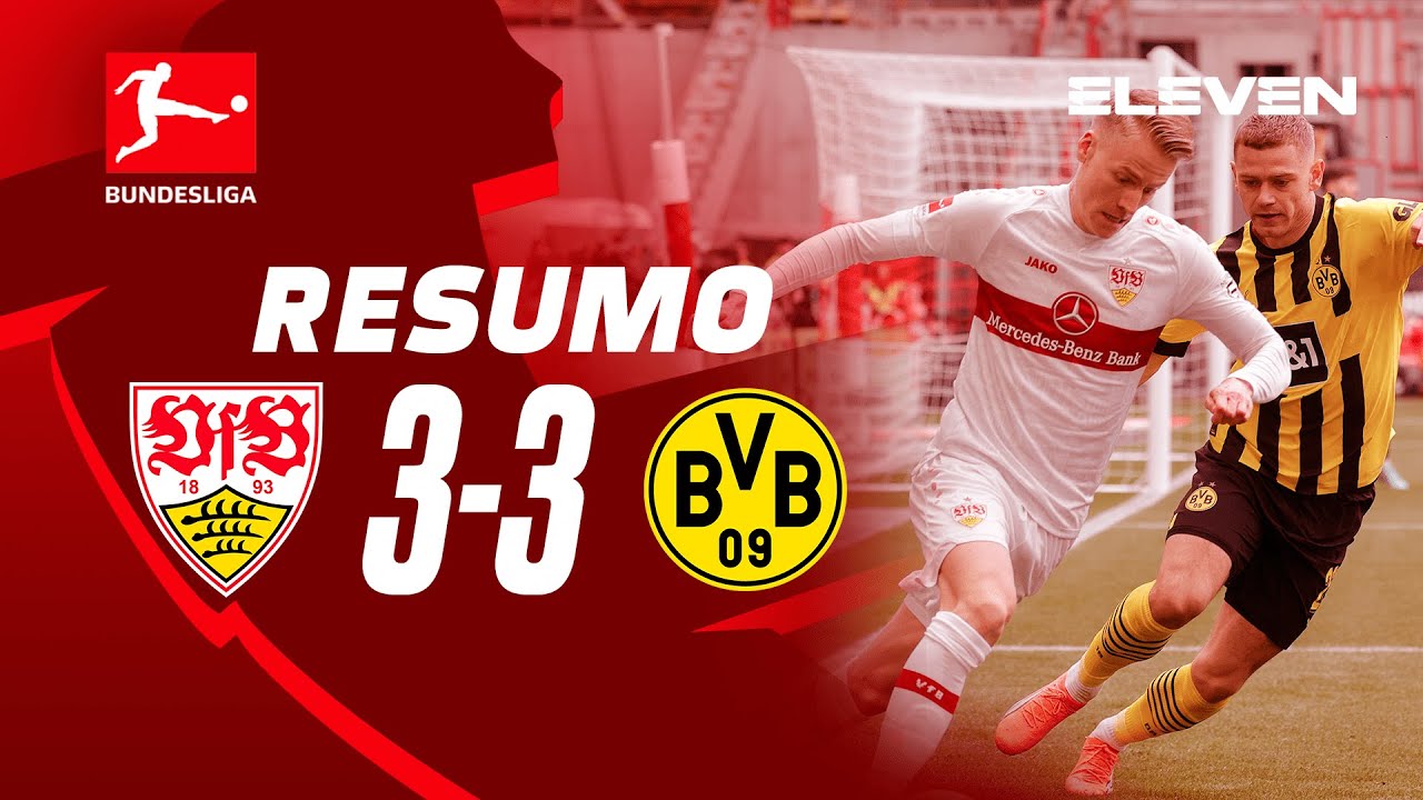 Resumo | Stuttgart 3-3 Dortmund | Bundesliga 22/23