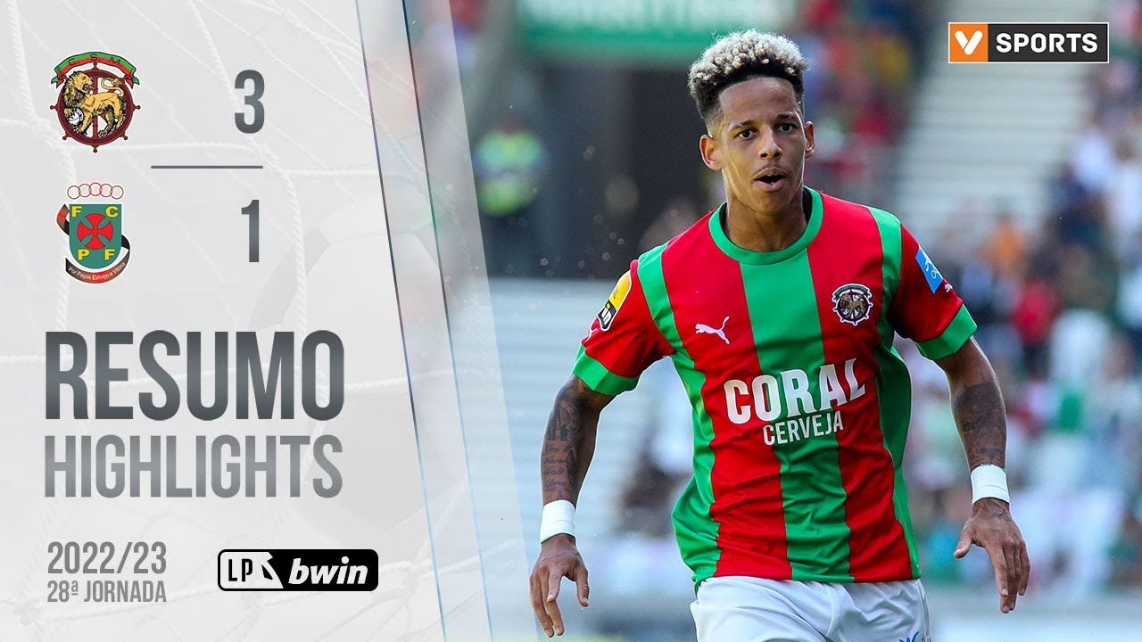 Highlights | Resumo: Mar&iacute;timo 3-1 Pa&ccedil;os de Ferreira (Liga 22/23 #28)