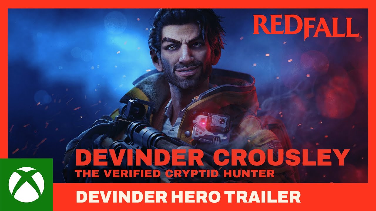 Redfall - The Cryptid Hunter | Devinder Hero Trailer - CA Notícias