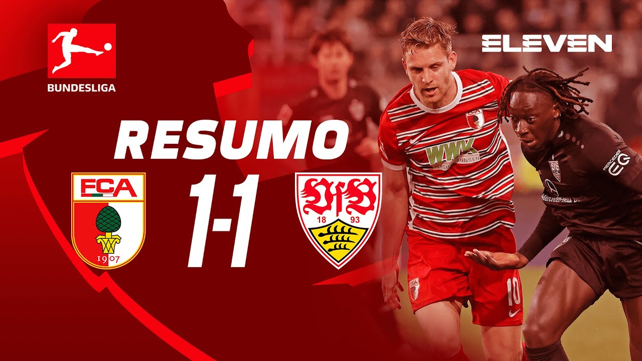 Resumo | Augsburg 1-1 Stuttgart | Bundesliga 22/23