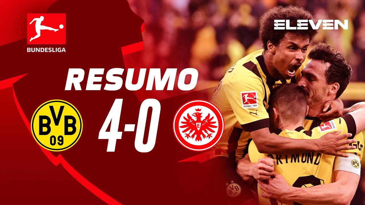 Resumo | Dortmund 4-0 Frankfurt | Bundesliga 22/23