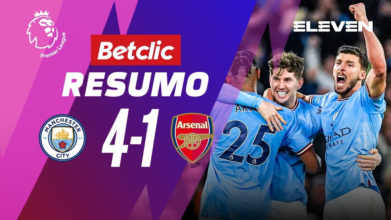 Resumo | Man. City 4-1 Arsenal | Premier League 22/23
