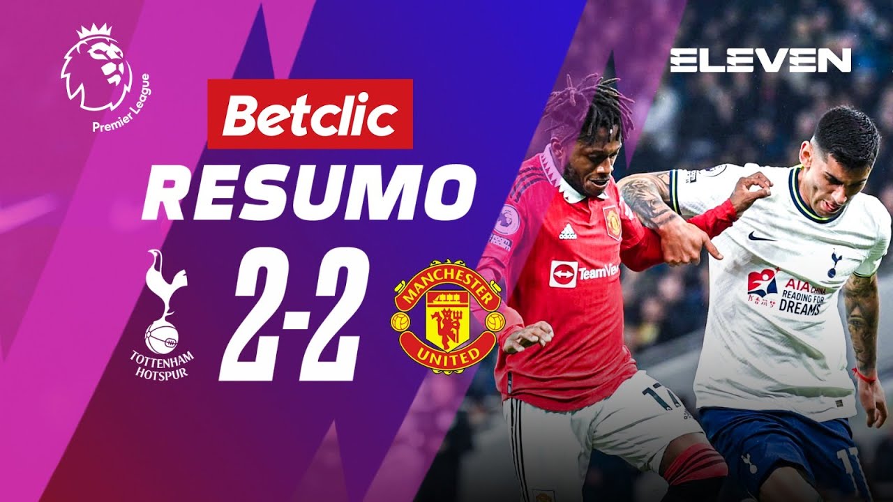 Resumo | Tottenham 2-2 Man. United | Premier League 22/23