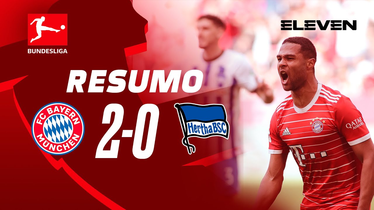 Resumo | Bayern 2-0 Hertha | Bundesliga 22/23