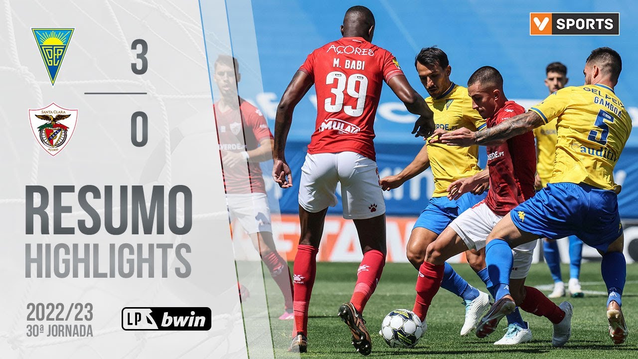 Highlights | Resumo: Estoril Praia 3-0 Santa Clara (Liga 22/23 #30)