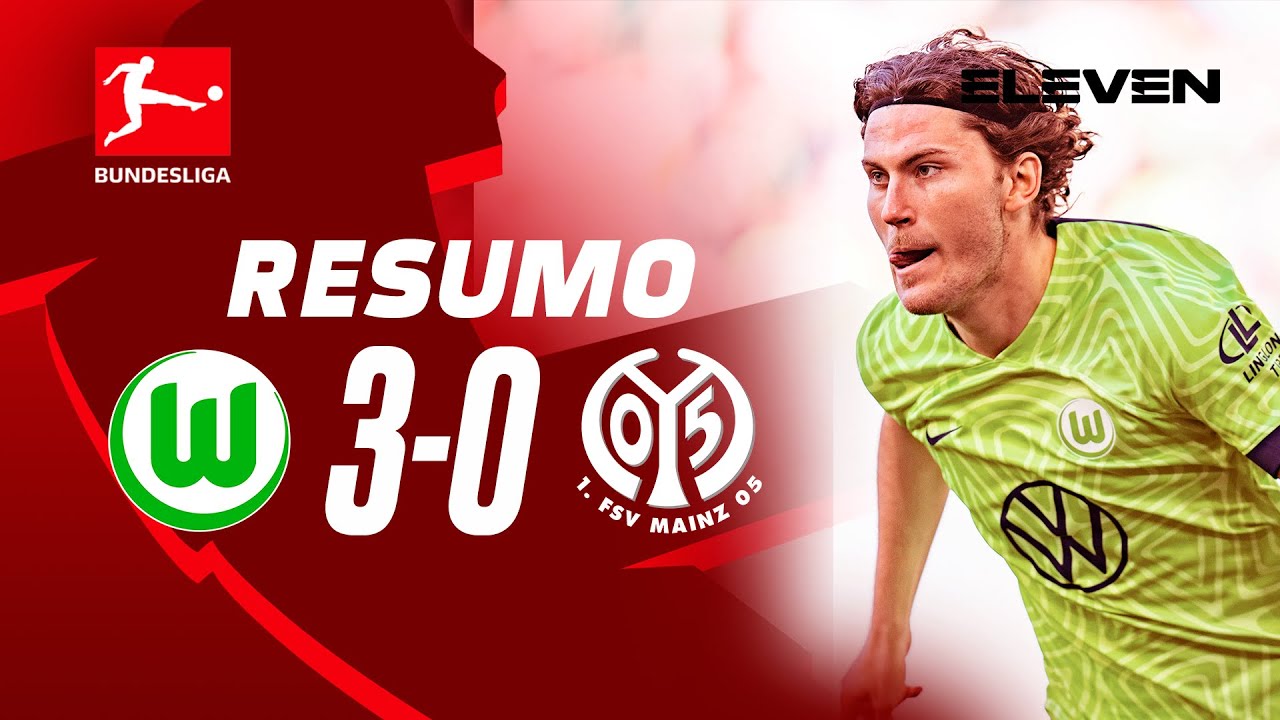 Resumo | Wolfsburg 3-0 Mainz | Bundesliga 22/23